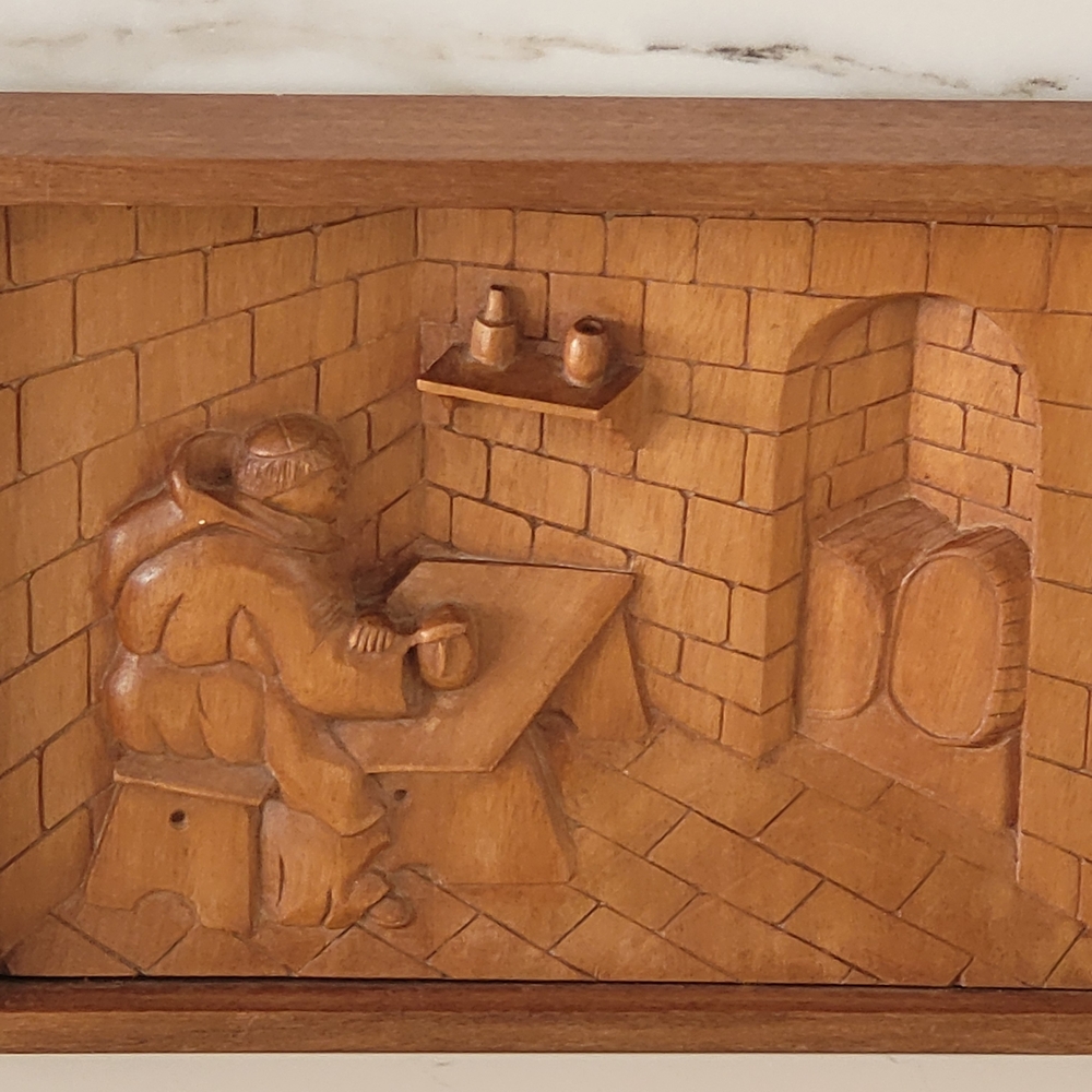 Wooden Carved Wall Art Decor
